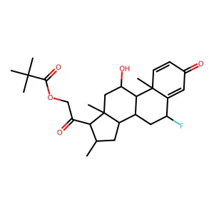 Fluocortolone Pivalate structure
