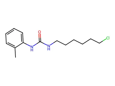 1-(6-Chlorohexyl)-3-(o-tolyl)urea structure