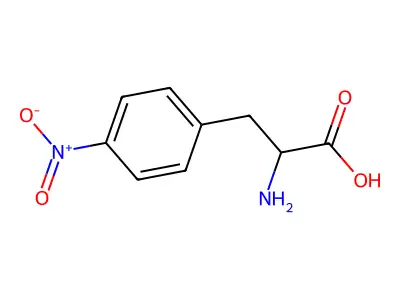 4-Nitrophenylalanine structure