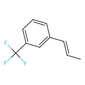 1-Prop-1-enyl-3-(trifluoromethyl)benzene structure