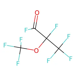 2,3,3,3-Tetrafluoro-2-(trifluoromethoxy)propionyl fluoride structure
