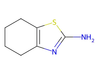 2-Amino-4,5,6,7-tetrahydrobenzothiazole structure