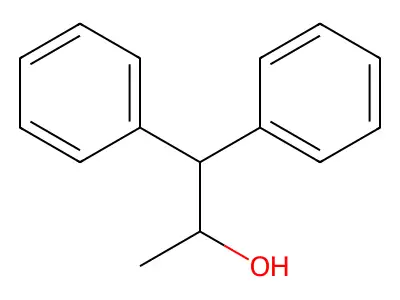 alpha-Methyl-beta-phenylbenzeneethanol structure