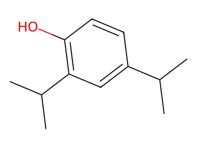 2,4-Diisopropylphenol structure