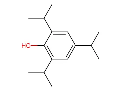 2,4,6-Triisopropylphenol structure
