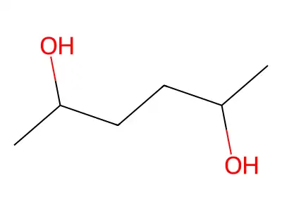 2,5-Hexanediol structure