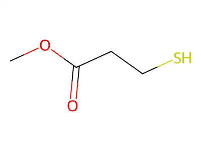 Methyl 3-mercaptopropionate structure