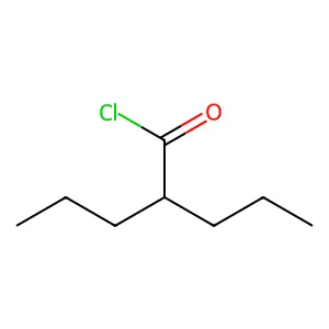 2-Propylvaleryl chloride structure