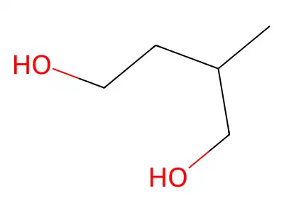 2-Methyl-1,4-butanediol structure
