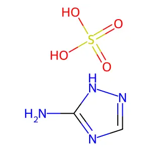 1H-1,2,4-Triazol-3-amine, sulfate (1:?) structure
