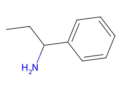 1-Phenylpropan-1-amine structure
