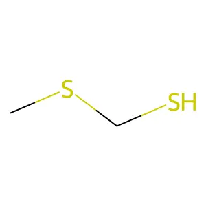 (Methylthio)methanethiol structure