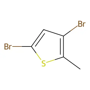 3,5-Dibromo-2-methylthiophene structure