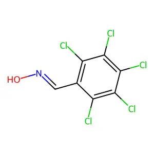 Benzaldehyde, pentachloro-, oxime structure
