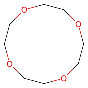 1,4,7,10-Tetraoxacyclododecane structure