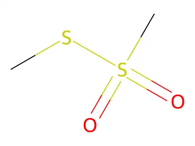 S-Methyl methanethiosulfonate structure