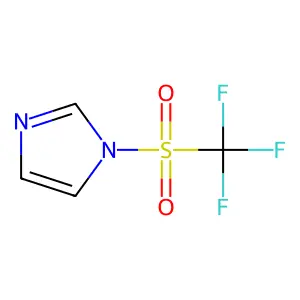 1-[(trifluoromethyl)sulphonyl]-1H-imidazole structure
