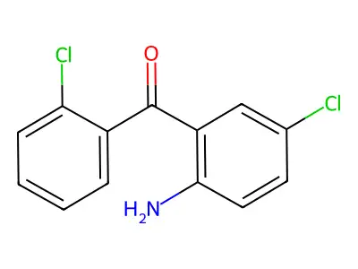 2-Amino-2',5-dichlorobenzophenone structure