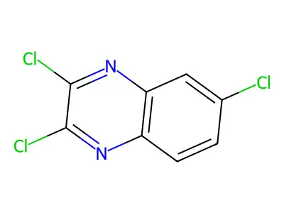 2,3,6-Trichloroquinoxaline structure
