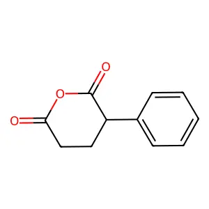 2-Phenylglutaric anhydride structure