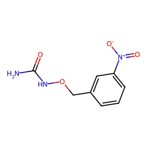 Urea, ((m-nitrobenzyl)oxy)- structure