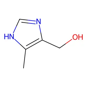 4-hydroxymethyl-5-methyl-1H-imidazole structure
