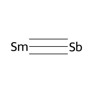 Antimony, compd. with samarium (1:1) structure
