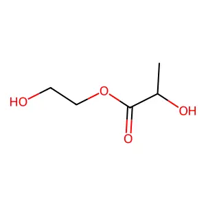 2-Hydroxyethyl lactate structure
