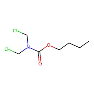 Butyl bis(chloromethyl)carbamate structure