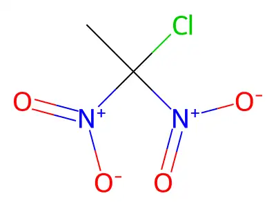 1-Chloro-1,1-dinitroethane structure