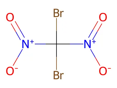Dibromodinitromethane structure