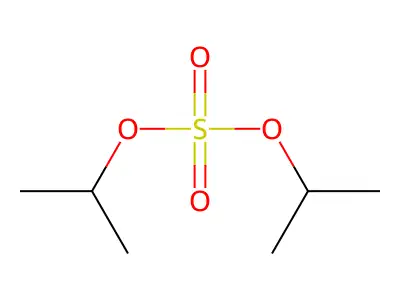 Diisopropyl sulfate structure