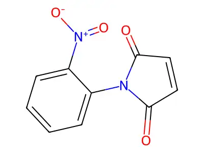 Maleimide, N-(o-nitrophenyl)- structure
