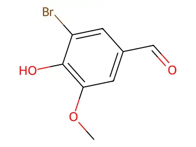 5-Bromovanillin structure