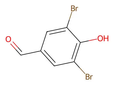 3,5-Dibromo-4-Hydroxybenzaldehyde structure