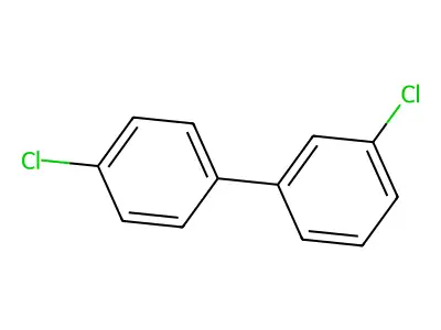 3,4'-Dichlorobiphenyl structure