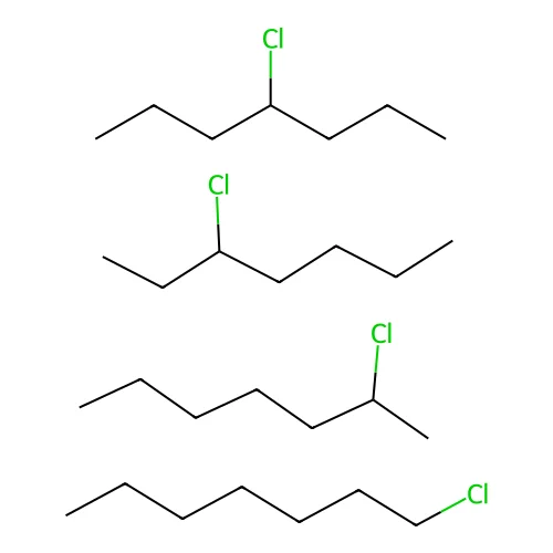 Chloroheptanes structure