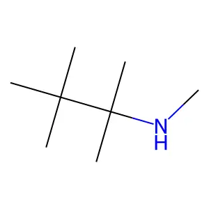 Methyl(2,3,3-trimethylbutan-2-yl)amine structure