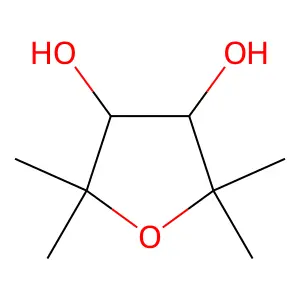 3,4-Furandiol, tetrahydro-2,2,5,5-tetramethyl- structure