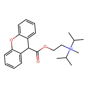 Propantheline structure