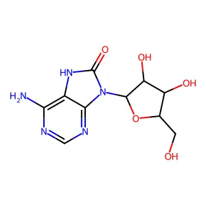 8-Oxoadenosine structure
