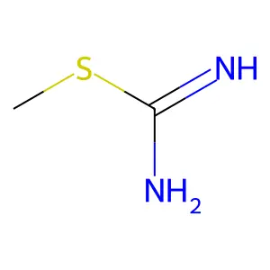 2-Methyl-2-thiopseudourea structure