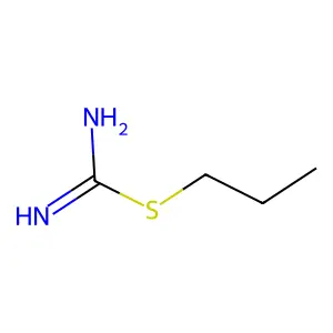 Propyl carbamimidothioate structure