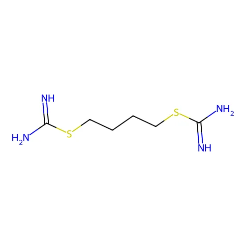 2-(4-Carbamimidoylsulfanyl-butyl)-isothiourea structure