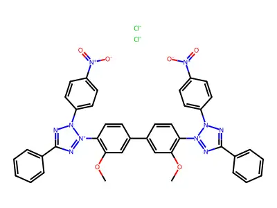 Nitroblue Tetrazolium Chloride structure