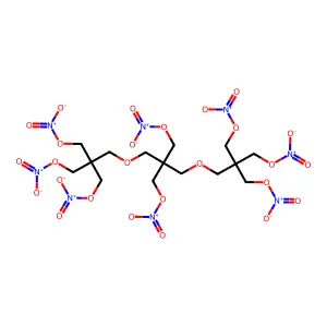 Tripentaerythritol octanitrate structure