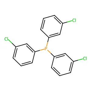 Tris(3-chlorophenyl)phosphine structure