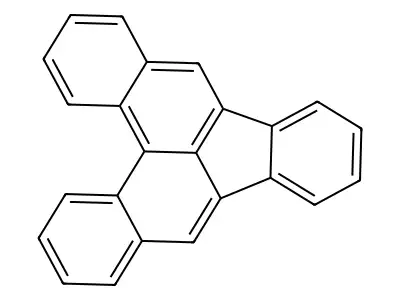Dibenzo[b,e]fluoranthene structure