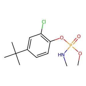 Crufomate structure
