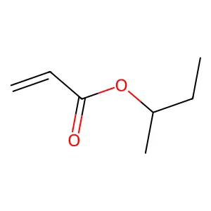 sec-Butyl acrylate structure